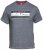 D555 Tempa T-shirt Navy Twist - Herren-T-shirts - Herren-T-Shirts in großen Größen