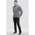 D555 Brockville Long Sleeve Polo Grey - Polo-shirts für herren - Polo-Shirts für Herren in großen Größen