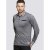 D555 Brockville Long Sleeve Polo Grey - Polo-shirts für herren - Polo-Shirts für Herren in großen Größen