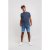 D555 Caspian T-shirt Navy - Herren-T-shirts - Herren-T-Shirts in großen Größen