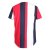 D555 Bancroft T-shirt Red/Navy - Herren-T-shirts - Herren-T-Shirts in großen Größen