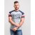 D555 Jones T-shirt Grey - Herren-T-shirts - Herren-T-Shirts in großen Größen