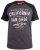 D555 Lismore Raglan Sleeve San Diego Printed T-Shirt Charcoal - Herren-T-shirts - Herren-T-Shirts in großen Größen
