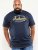 D555 Jasper Authentic Printed T-shirt Navy - Herren-T-Shirts in großen Größen - Herren-T-Shirts in großen Größen