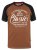 D555 Charmouth Raglan Sleeve Printed T-Shirt - Herren-T-shirts - Herren-T-Shirts in großen Größen
