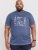D555 DEBDEN NYC Night Skyline T-Shirt - Herren-T-shirts - Herren-T-Shirts in großen Größen