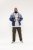 D555 Columbus Cut And Sew Panelled Zip Through Hoody Blue - Herren-sweater und -hoodies - Herren-Sweater und -Hoodies in großen Größen
