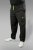 20 Nodi Long Leg Sports Pants in Combed Cotton Jersey Black - Jogginghosen für herren - Jogginghosen für Herren in großen Größen