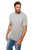 JP1880 702415 T-Shirt mit V-Ausschnitt Grau meliert - Herren-T-shirts - Herren-T-Shirts in großen Größen