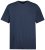 JP1880 702415 T-Shirt mit V-Ausschnitt Mittelblau meliert - Herren-T-shirts - Herren-T-Shirts in großen Größen