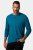 JP1880 Henley T-shirt Long Sleeve Blue - Herren-T-shirts - Herren-T-Shirts in großen Größen
