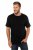 JP1880 702637 T-Shirt mit Rundhals Doppelpack Schwarz - Herren-T-shirts - Herren-T-Shirts in großen Größen