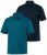 JP1880 704317 Poloshirt Doppelpack Petrolblau/Dunkelblau - Polo-shirts für herren - Polo-Shirts für Herren in großen Größen