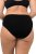 Ulla Popken 710201 Slips 5er-Pack Schwarz - Slips - 