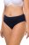 Ulla Popken 710201 Slips 5er-Pack Dunkelblau - Slips - 