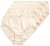 Ulla Popken 710201 Slips 5er-Pack Beige - Slips - 