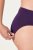 Ulla Popken 710201 Slips 5er-Pack Aubergine - Slips - 