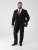 D555 Ted 4 Way Stretch Tailored Suit Jacket Schwarz - Herrenanzüge und -blazer - Herrenanzüge und -blazer in großen Größen