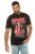 JP1880 ACDC - Let There Be Rock Vintage looking Band T-Shirt Black - Herren-T-shirts - Herren-T-Shirts in großen Größen