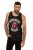 JP1880 Rolling Stones Graphic Band Tank Top Black - Herren-T-shirts - Herren-T-Shirts in großen Größen