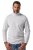 JP1880 723303 Langarmshirt mit Rollkragen Natur meliert TALL - TALL T-shirts - T-Shirts Überlänge Herren