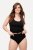 Ulla Popken 723498 Slips 2er-Pack Schwarz - Slips - 