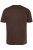 JP1880 Henley Basic T-Shirt with Buttons Brown - Herren-T-shirts - Herren-T-Shirts in großen Größen