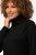 Ulla Popken 751623 Schnelltrocknendes Skishirt Schwarz - Skibekleidung - 