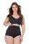 Ulla Popken 781632 Shaping-Slip mit hoher Taille Braun - Shapewear - 