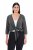 Ulla Popken 794514 Jersey-Bolero zum Knoten Anthrazit - Boleros - 