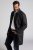 JP1880 Coat Wool Blend Water Repellent Dark Grey - Herren jacken - Herren Jacken in großen Größen