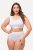 Ulla Popken 795269 Slips mit hoher Taille 3er-Pack Weiß - Slips - 