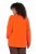 Ulla Popken 796970 Leichte Fleecejacke Orangerot - Fleecekleidung - 