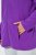 Ulla Popken 796970 Leichte Fleecejacke Dunkellila - Fleecekleidung - 
