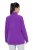 Ulla Popken 796970 Leichte Fleecejacke Dunkellila - Fleecekleidung - 