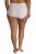 Ulla Popken 800279 Gestreifte Slips 2er-Pack Rosa - Slips - 