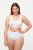 Ulla Popken 800498 Shaping-Slip mit hoher Taille Weiß - Shapewear - 