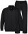 JP1880 802933 Jogginganzug mit Jacke und Hose Schwarz - Trainingsanzüge - Trainingsanzüge/Jogginganzüge herren große größen