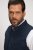 JP1880 Mottled Stretch Knit Stand-up Collar Vest Navy Blue - Festmode - Festliche Mode – Stilvoll und bequem feiern
