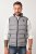 JP1880 Quilted Vest Outdoor Stand-up Collar Grey - Herren jacken - Herren Jacken in großen Größen