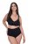 Ulla Popken 809385 Shaping-Slip mit Spitze Schwarz - Shapewear - 
