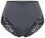 Ulla Popken 809385 Shaping-Slip mit Spitze Anthrazit - Shapewear - 