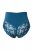 Ulla Popken 809385 Shaping-Slip mit Spitze Petrol - Shapewear - 