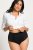 Ulla Popken 809604 Shaping-Slip Schwarz - Shapewear - 