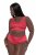 Ulla Popken 811602 Slips mit Spitze Magenta - Slips - 
