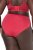 Ulla Popken 811602 Slips mit Spitze Magenta - Slips - 