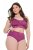 Ulla Popken 811602 Slips mit Spitze Dunkellila - Slips - 