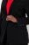 Ulla Popken 811944 Klassischer Blazer Schwarz - Blazer - Blazer in großen Größen für Damen
