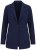 Ulla Popken 812754 Jerseyblazer aus Punto di Roma Dunkelblau - Blazer - Blazer in großen Größen für Damen