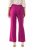 Ulla Popken 813306 Weite Anzughose mit Gummibund Magenta - Stoffhosen - Weite Stoffhosen für Damen in großen Größen